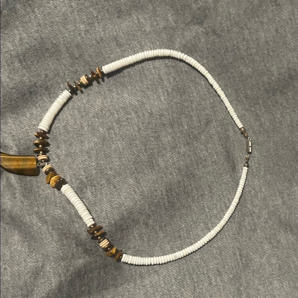 Puka shell necklace